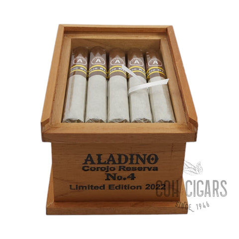 Aladino Cigars | Corojo Reserva No.4 Limited Edition 2022  | Box 20