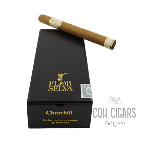 Flor de Selva Cigars | Churchill Semanarion  | Box 7