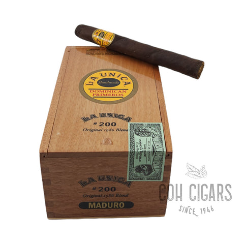 La Unica Cigar | #200 Maduro  | Box 20