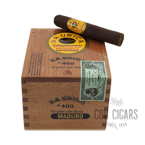 La Unica Cigar | #400 Maduro  | Box 20