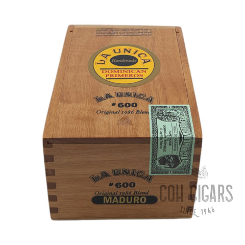 La Unica Cigar | #600 Maduro  | Box 20