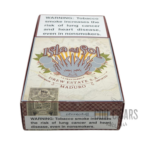 Isla Del Sol Cigar | Maduro Churchill  | Box 10