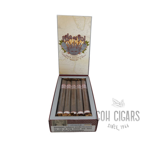 Isla Del Sol Cigar | Maduro Churchill  | Box 10