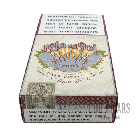 Isla Del Sol Cigar | Maduro Gran Corona  | Box 10