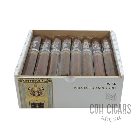 Alec Bradley Cigar | Project 40 Maduro Robusto | Box 24