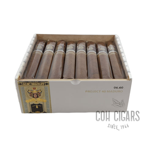 Alec Bradley Cigar | Project 40 Maduro Gordo | Box 24