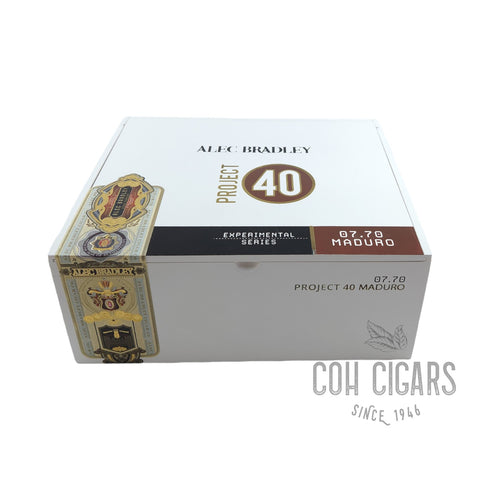 Alec Bradley Cigar | Project 40 Maduro 770 | Box 24