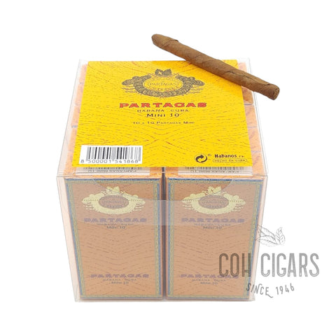 Mini (10 x 10) | Box 100 | Partagas cigar