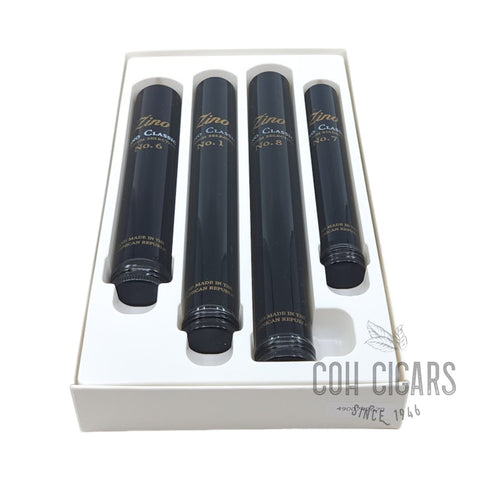 Zino Cigar | Classic Tubos Assortment (No.1+No.6+No.7+No.8)  | Box 4