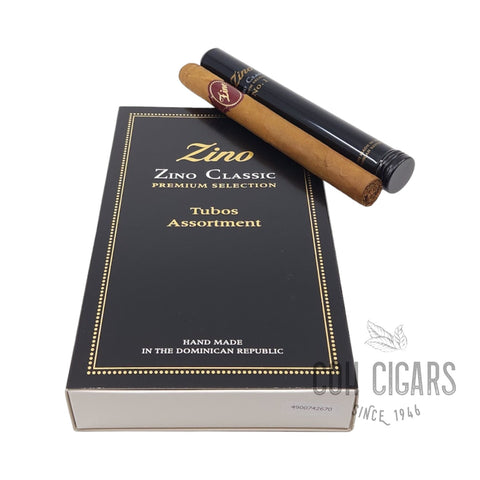 Zino Cigar | Classic Tubos Assortment (No.1+No.6+No.7+No.8)  | Box 4