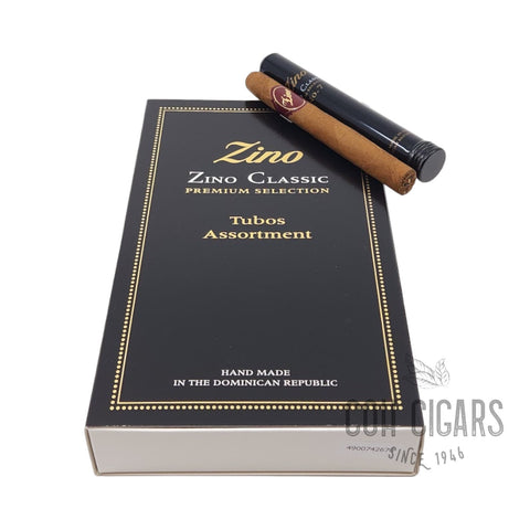 Zino Cigar | Classic Tubos Assortment (No.1+No.6+No.7+No.8)  | Box 4