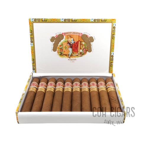 Romeo Y Julieta Cigar | Wide Churchills  | Box 10