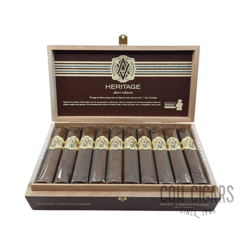 Avo Cigars | Heritage Short Robusto  | Box 20