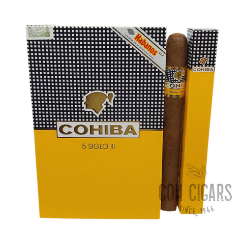 Siglo III | Box 5 | Cohiba cigar