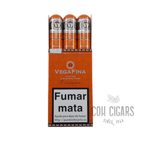 Vegafina Cigars | Nicaragua Robusto Tube | Box 3