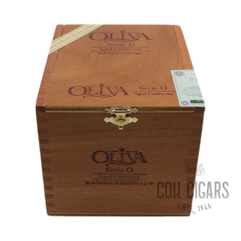 Oliva Cigar | Serie G Aged Cameroon Double Robusto  | Box 25