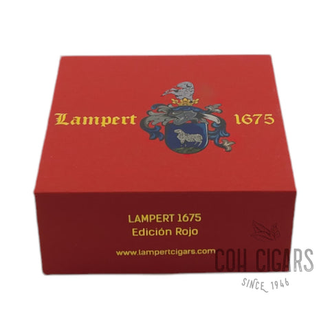 Lampert Cigars | 1675 Edicion Rojo Short Robusto | Box 10