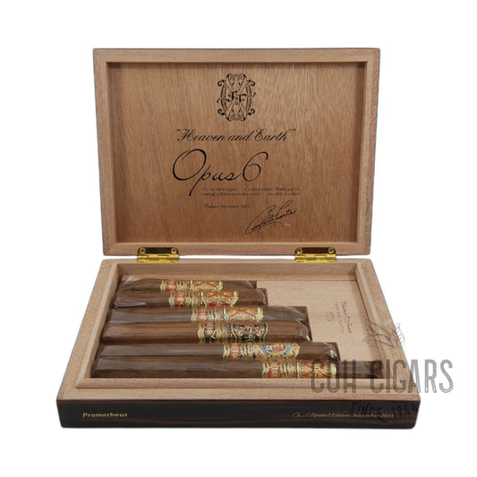 Fuente Fuente Opus 6 Nov 2023 Macassar | Box 6 | Arturo Fuente Cigars
