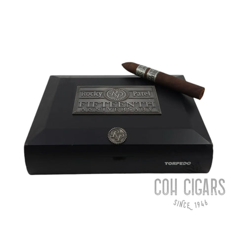 15th Anniversary Torpedo | Box 20 | Rocky Patel cigar