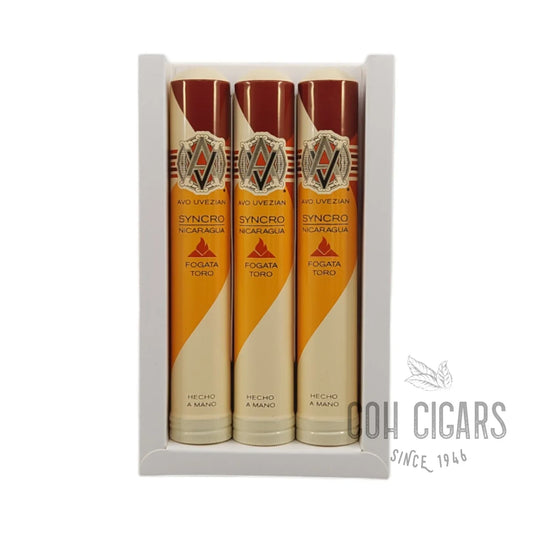 Syncro Nicaragua Fogata Toro Tubos | Box 15 | Avo Cigars