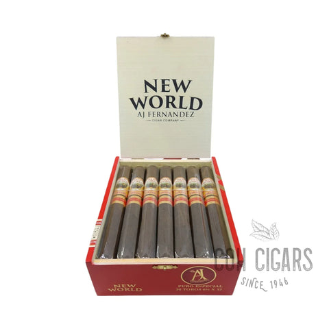 New World Puro Especial Toro | Box 20 | AJ Fernandez Cigars