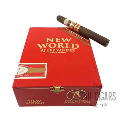 New World Puro Especial Toro | Box 20 | AJ Fernandez Cigars