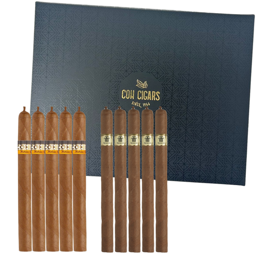 (Combo 5 Pack Set 1 - Oct 15% off)  5 Pack Trinidad Fundadores + 5 Pack Cohiba Coronas Especiale