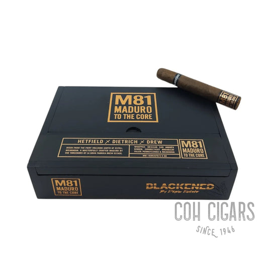 M81 Robusto | Box 20 | Blackened Cigars