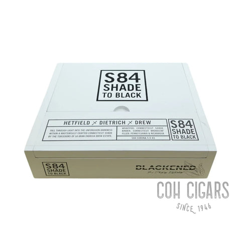 S84 Shade to Black Corona | Box 20 | Blackened Cigars