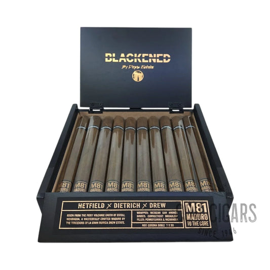 M81 Corona Double | Box 20 | Blackened Cigars
