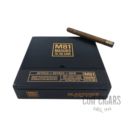 M81 Corona Double | Box 20 | Blackened Cigars
