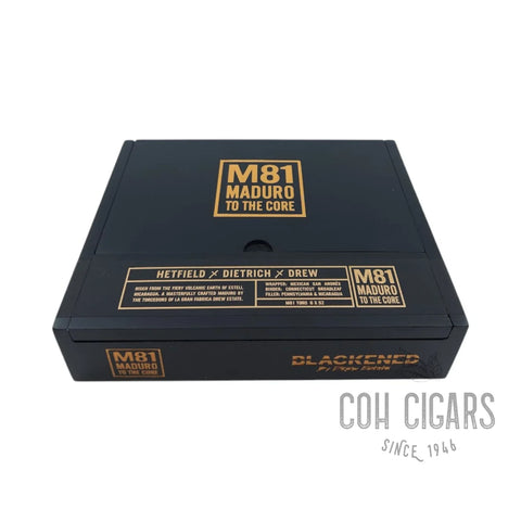 M81 Toro | Box 20 | Blackened Cigars