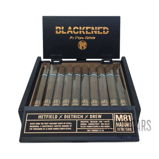 M81 Corona | Box 20 | Blackened Cigars