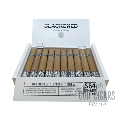 S84 Shade to Black Robusto | Box 20 | Blackened Cigars