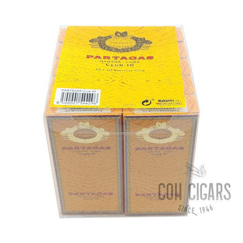 Club (10 x 10) | Box 100 | Partagas cigar