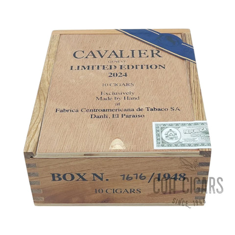 LE 2024 Double Figurado | Box 10 | Cavalier Geneve Cigars