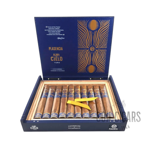 Alma Del Cielo Boreal Toro | Box 10 | Plasencia Cigars