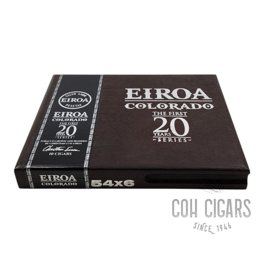 The First 20 Years Colorado Toro Prensado | Box 10 | Eiroa Cigars