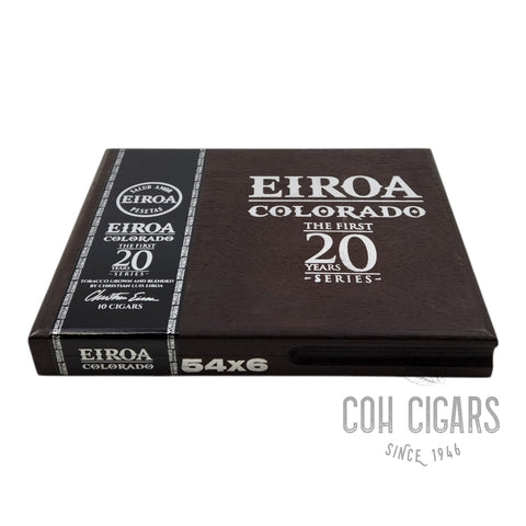 The First 20 Years Colorado Toro Prensado | Box 10 | Eiroa Cigars