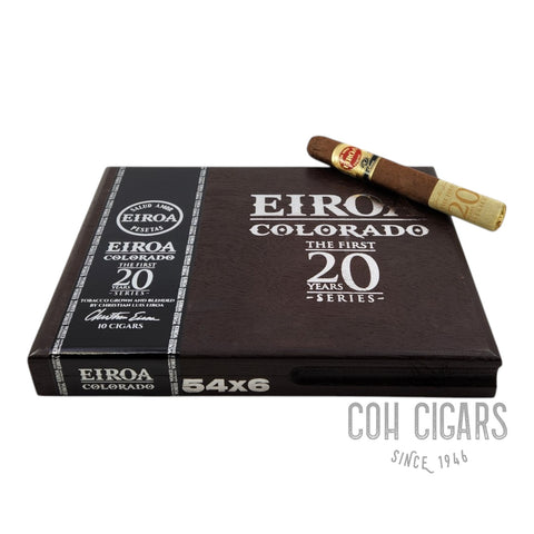The First 20 Years Colorado Toro Prensado | Box 10 | Eiroa Cigars