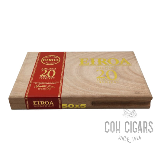 The First 20 Years Robusto Prensado | Box 10 | Eiroa Cigars