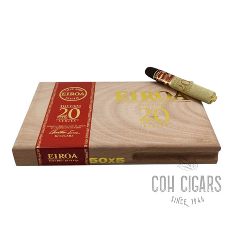 The First 20 Years Robusto Prensado | Box 10 | Eiroa Cigars