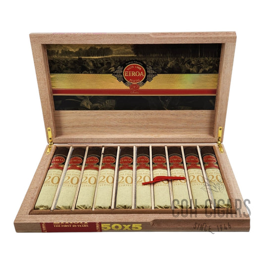 The First 20 Years Robusto Prensado | Box 10 | Eiroa Cigars