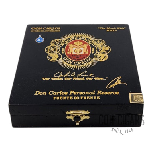 Don Carlos Personal Reserve | Box 5 | Arturo Fuente Cigars