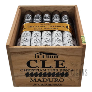 Maduro Robusto | Box 25 | CLE Cigars