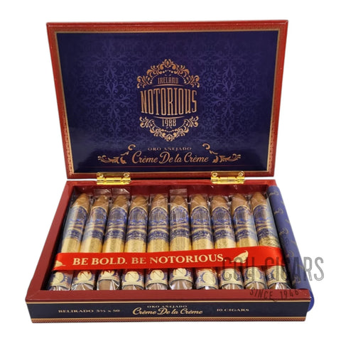 Creme De La Creme Belirado | Box 10 | Notorious By Conor Mcgregor Cigars
