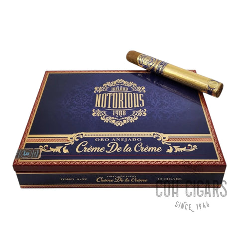 Creme De La Creme Toro | Box 10 | Notorious By Conor Mcgregor Cigars