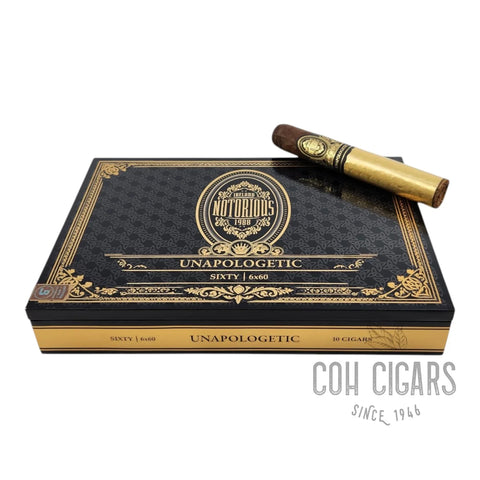 Unapologetic Sixty | Box 10 | Notorious By Conor Mcgregor Cigars