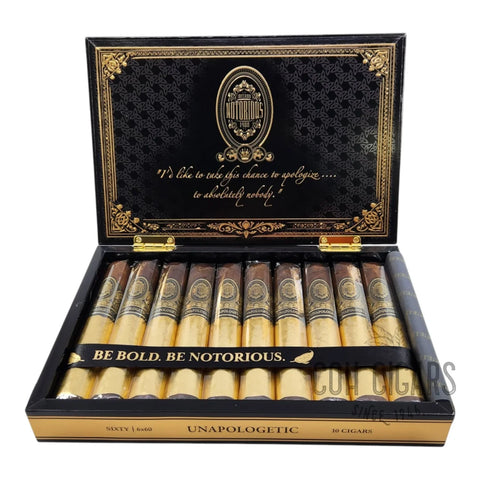 Unapologetic Sixty | Box 10 | Notorious By Conor Mcgregor Cigars