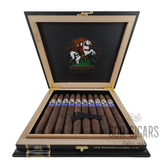 10 Year Aniversario Salomon | Box 10 | Foundation Cigars Cigars